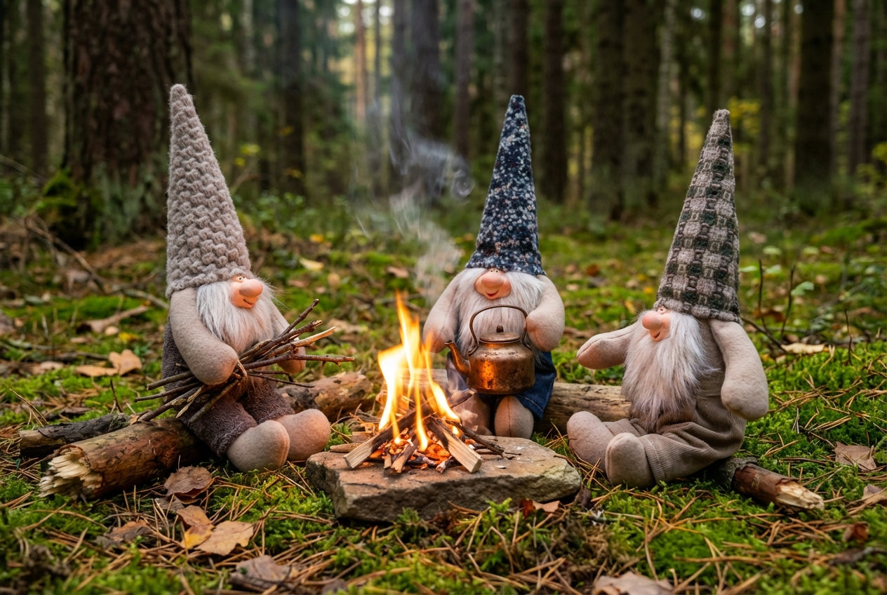 Rankų darbo nykštukai „Joris ir Mikas"