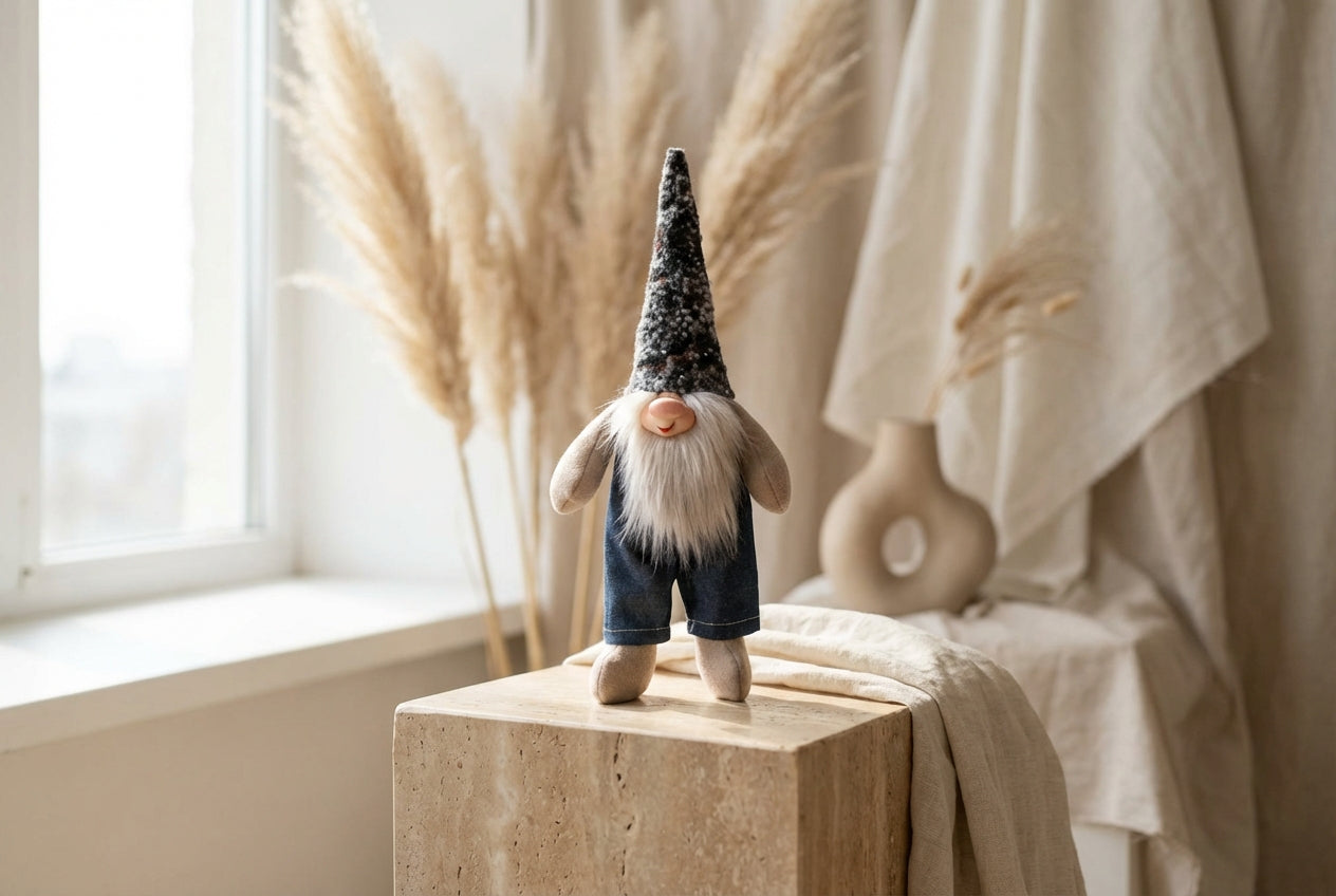 Rankų darbo nykštukas „Augustinas“