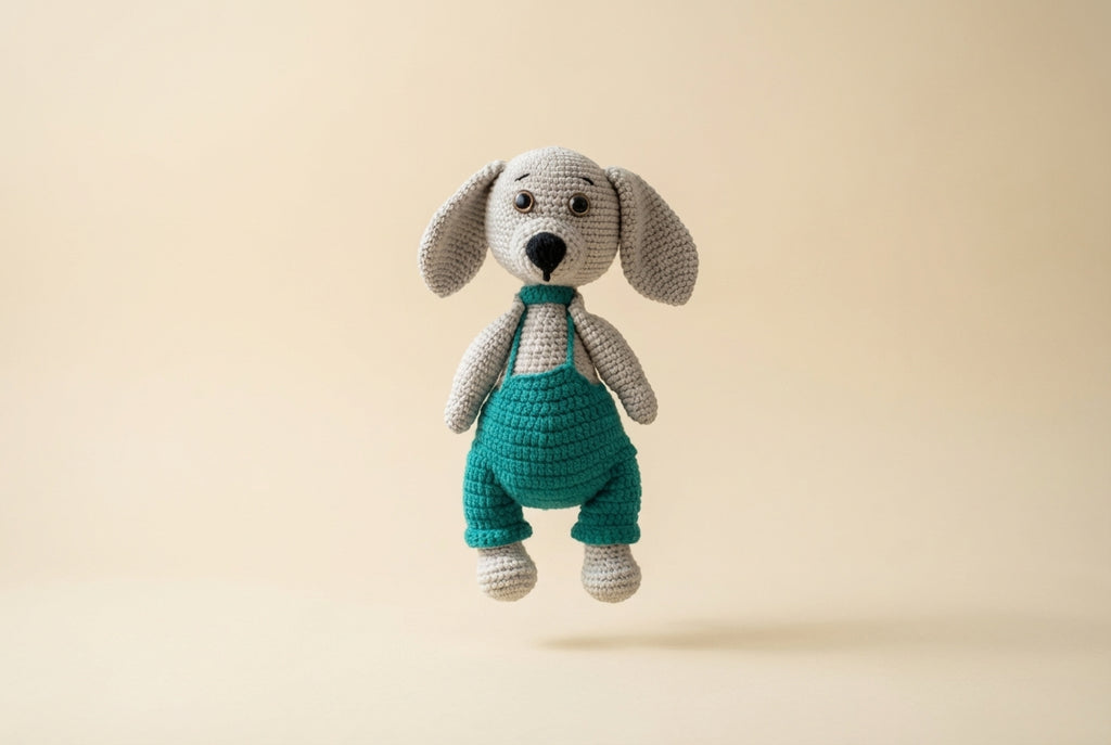 Nertas šuniukas Mikas