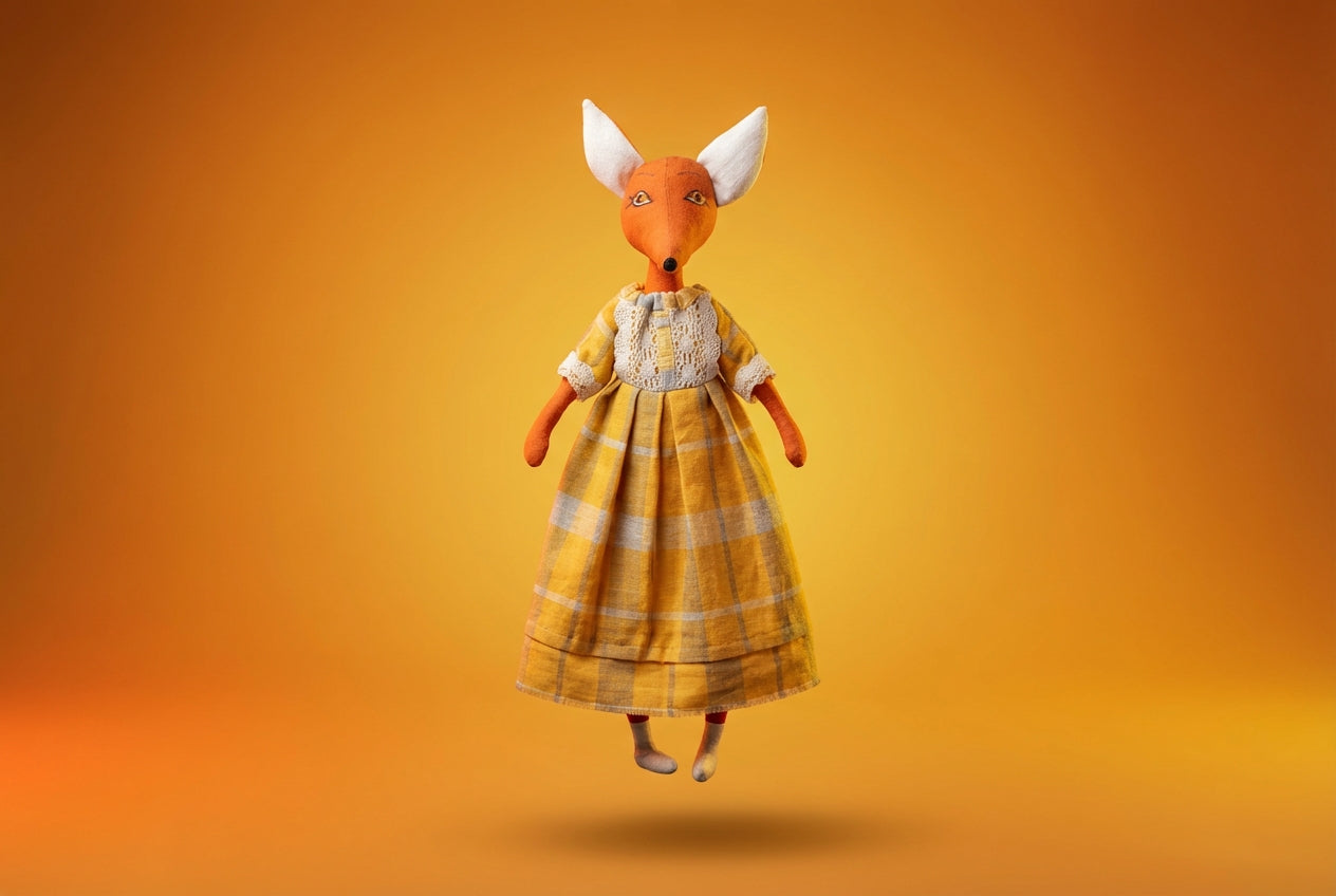 Lininė lapė Saulė