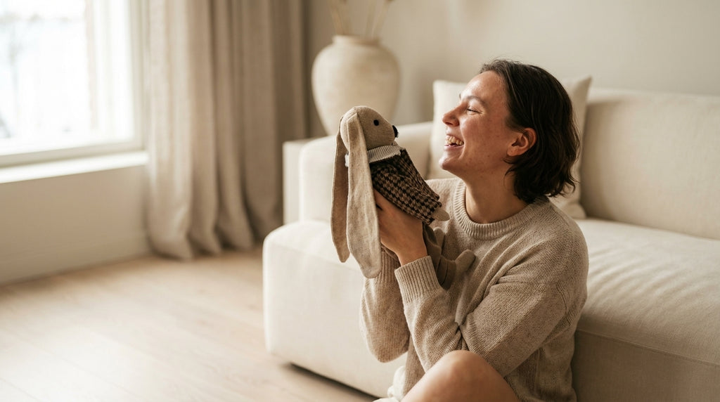 Lininis zuikutis Jokūbas