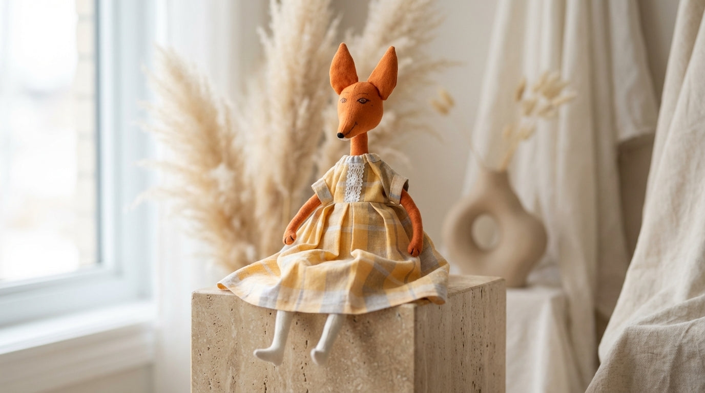 Lininė lapė Saulė